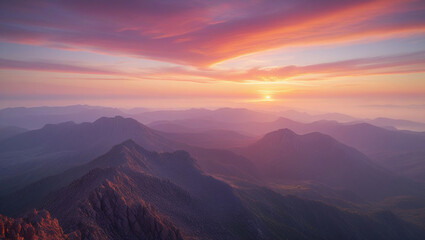 Mountain ridge photography
