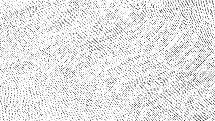 Obraz na płótnie Canvas Abstract optical illusion swirl pattern vector texture with curved dashed lines on transparent background Minimal flow design for modern graphics motion and digital surfaces