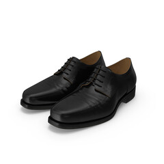 Old Man Shoes isolated on transparent background