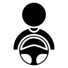Driver Glyph Icon