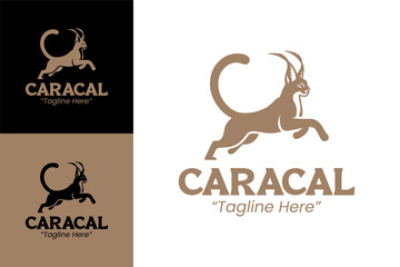 Elegant Caracal Logo Design for Branding and Business Identity Solutions