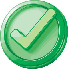 green check mark icon
