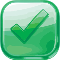 green check mark icon