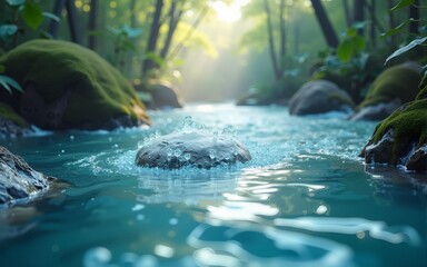 Calming Rhythms: Visuals featuring fluid, flowing, and relaxing elements that soothe the senses are gaining popularity. High quality