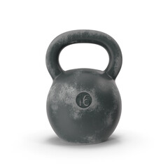 Old Weight isolated on transparent background