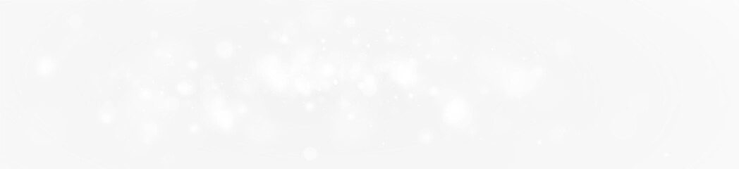 Abstract golden shining bokeh isolated on transparent background.Christmas glowing bokeh confetti and sparkle overlay texture for your design.