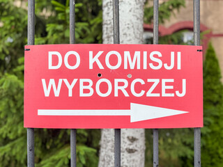 Komisja wyborcza, wybory w Polsce, znak 