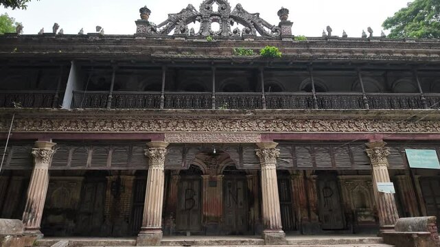Old heritage house at Pakutia Zamindar Bari, Nagarpur, Bangladesh