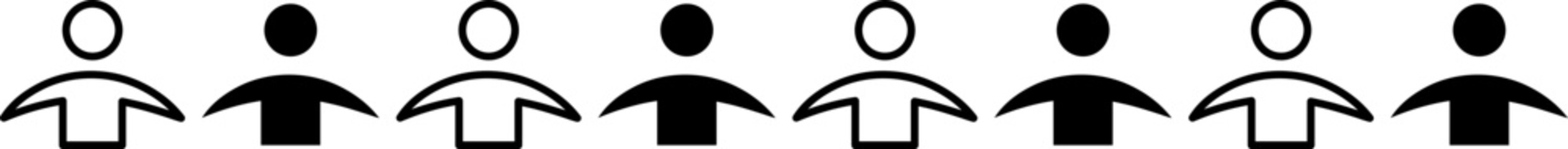 peple person line friendship togeter relationship icon line.svg