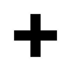 Fototapeta premium Plus sign