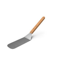 Kitchen spatula utensil isolated on transparent background
