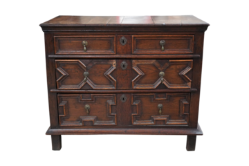 antique chest of drawers  Charles II Oak Chest of Drawers