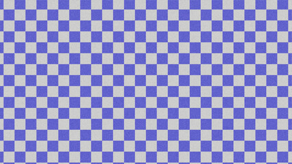 Blue Gray Checkered Pattern with Subtle Grainy Texture for Bold and Modern Background Design