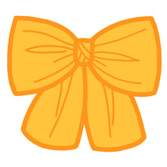 bow tie butterfly on a white background