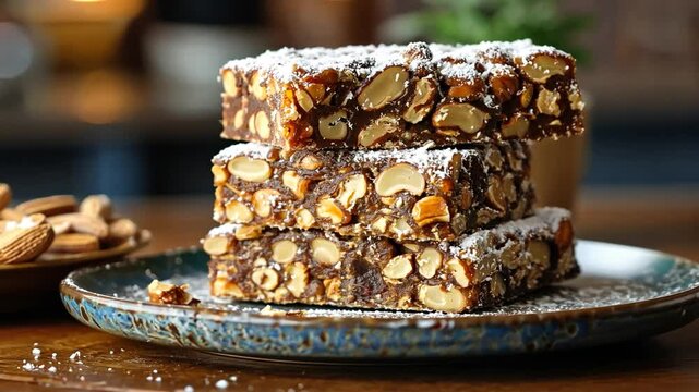 panforte di siena italian food video