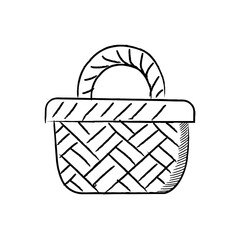 Hand Drawn Line UMKM Small Business Micro Illustration