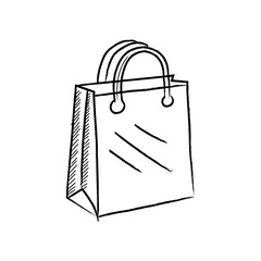 Hand Drawn Line UMKM Small Business Micro Illustration