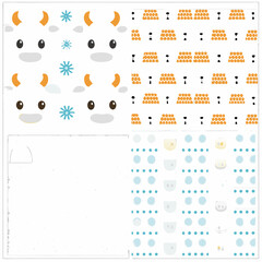 Vector collection of weather icons for web design