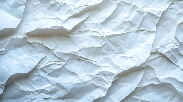 Crumpled paper texture background - Powered by Adobe