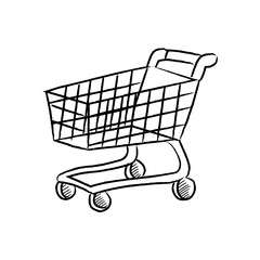 Hand Drawn Line UMKM Small Business Micro Illustration