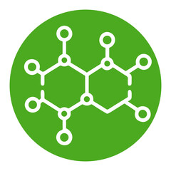 abstract molecule background