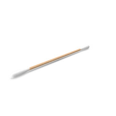 Wooden Cotton Swab Stick Isolated on Transparent Background