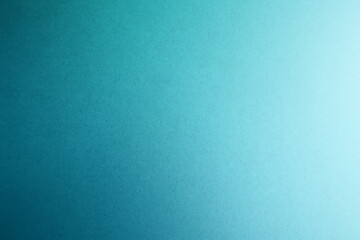 Natural neutral plain soft light blue gradation white tone color paint on blank eco environmental friendly cardboard box paper texture background with space minimal style 