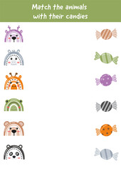 Educational learning worksheet for kids. Preschool kindergarten educational page for children. Learning, early development game, logical activities for kids. Training focus, attention, concentration.