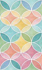 seamless pattern with flowers