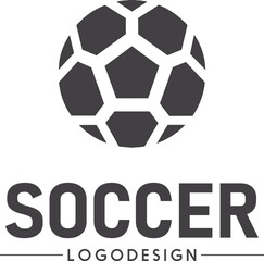 Soccer ball icon symbol