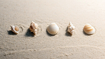 Seashells in the Sand