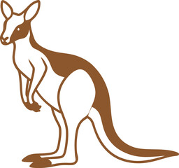 kangaroo vector