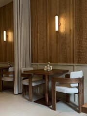 Restaurant interior