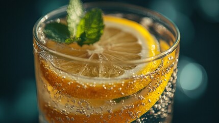 Close-up of a refreshing drink