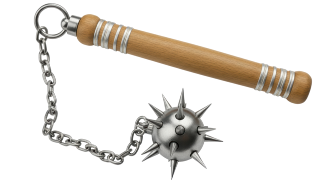 Isolated Morning Star weapon