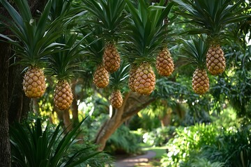 pine tree in the garden