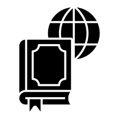 world book Solid icon