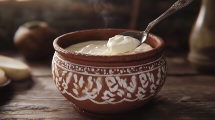 Discover the Creamy Delights: Authentic Ghee in a Traditional Clay Pot