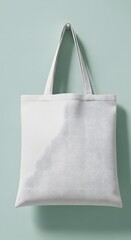 Blank White Tote Bag Mockup Perfect for Branding and Design Projects