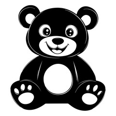 Fototapeta premium teddy bear vector illustration