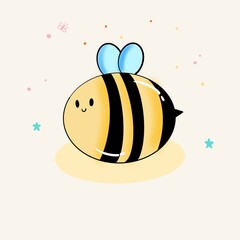 Little cute bee