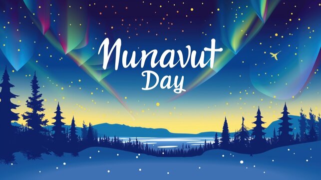 Nunavut Day, illustration