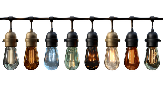 Modern string lights style guide for decorators, 8K detail