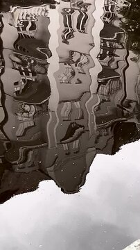 Calm Water Reflection &ndash; Peaceful Surface Movement for Background Use