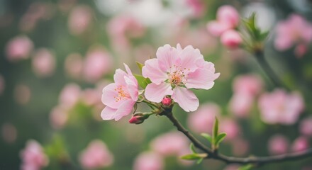 Fototapeta premium Pink Flower Blossom