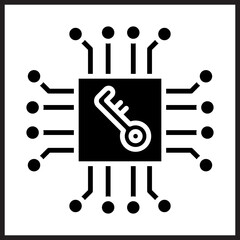 Encryption icon Design