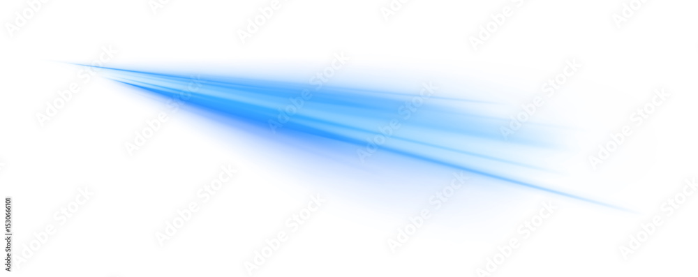 Poster digital image of light rays, striped lines on a blue light background. design element for visualizin