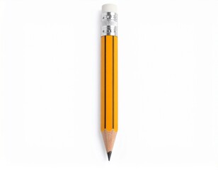 pencil on white background