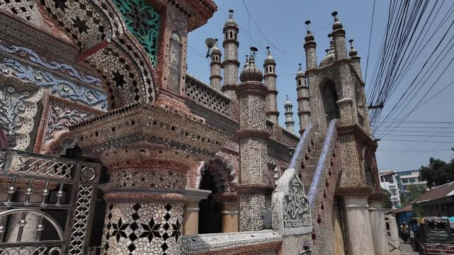 Chini Mosque aka the Glass Mosque, Saidpur, Bangladesh