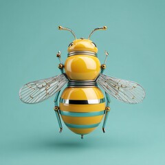 Symbol of bee sting allergy, emphasizing allergic responses to insect venom and precautions.